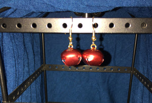 Harness bell earrings